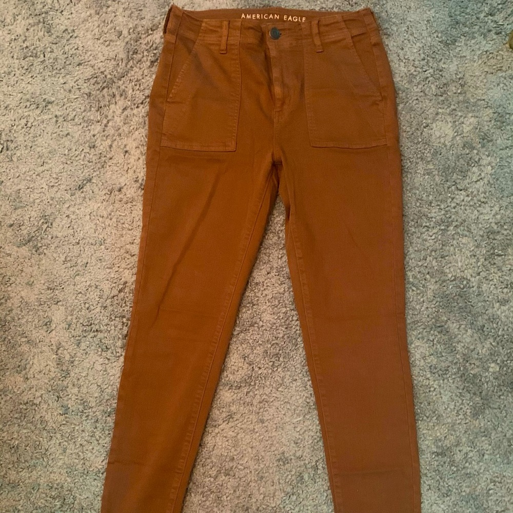 Tan AE pants